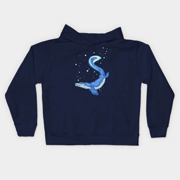 Mosasaurus Kids Hoodie by SakuraDragon